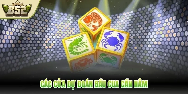 Các cửa dự đoán bầu cua cần nắm