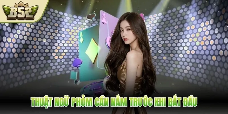 Thuật ngữ Phỏm cần nắm trước khi bắt đầu